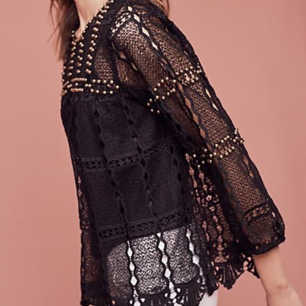Maeve Auralis Lace Top size XS NWT